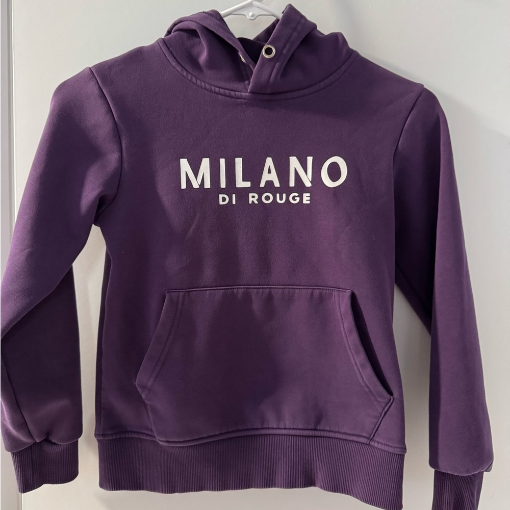 Kid Milano Di Rouge Deep Purple Hoodie